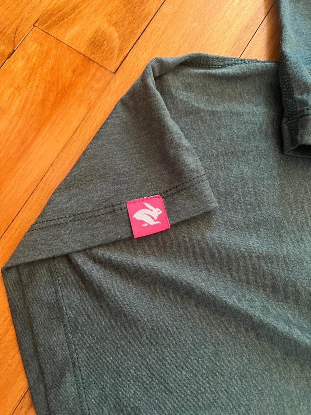 Rabbit EZ Tee Long Sleeve Shirt XS Forest Green - Picture 4 of 5